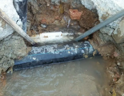 霍尔果斯测漏水之水管漏水